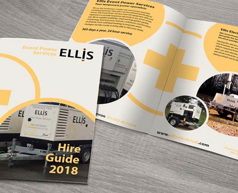 Ellis Electrical brochure design