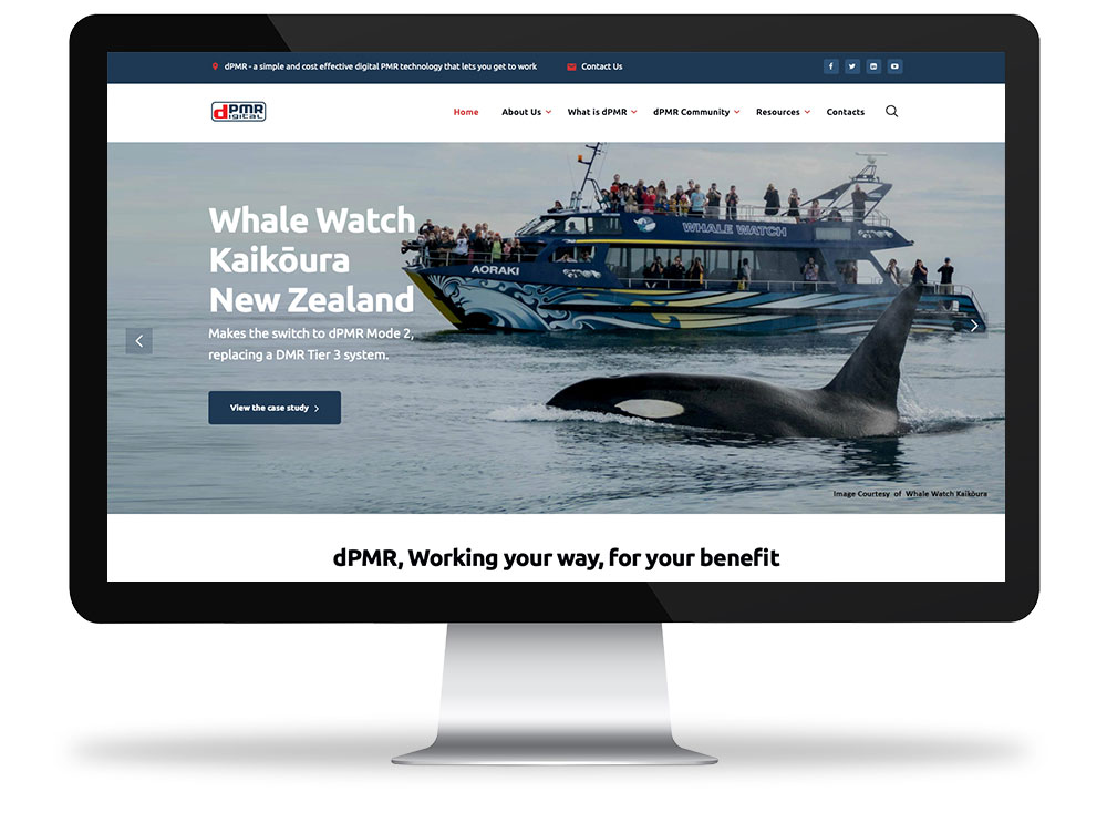 dPMR-Association website home page