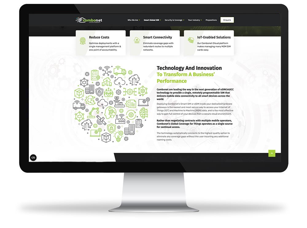 Combonet website