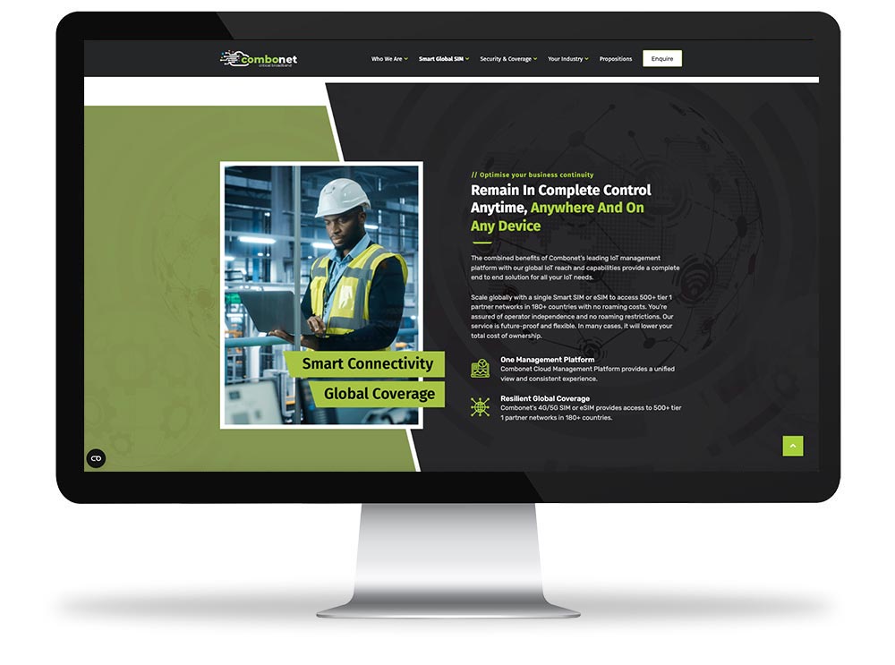 Combonet website