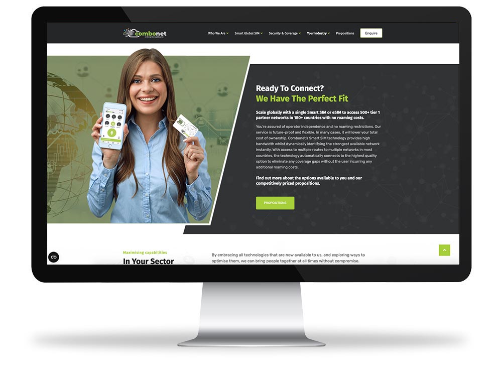 Combonet website