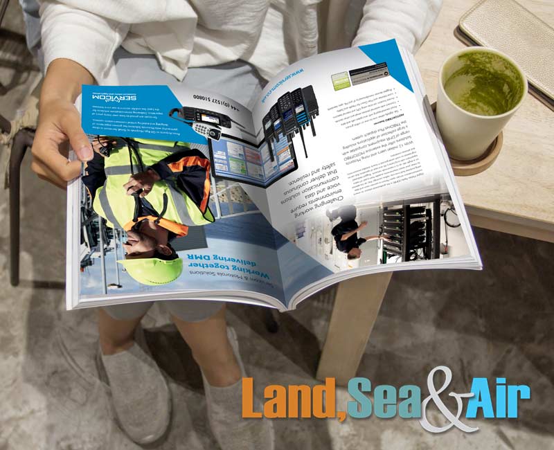 Land Sea and Air Magazine article