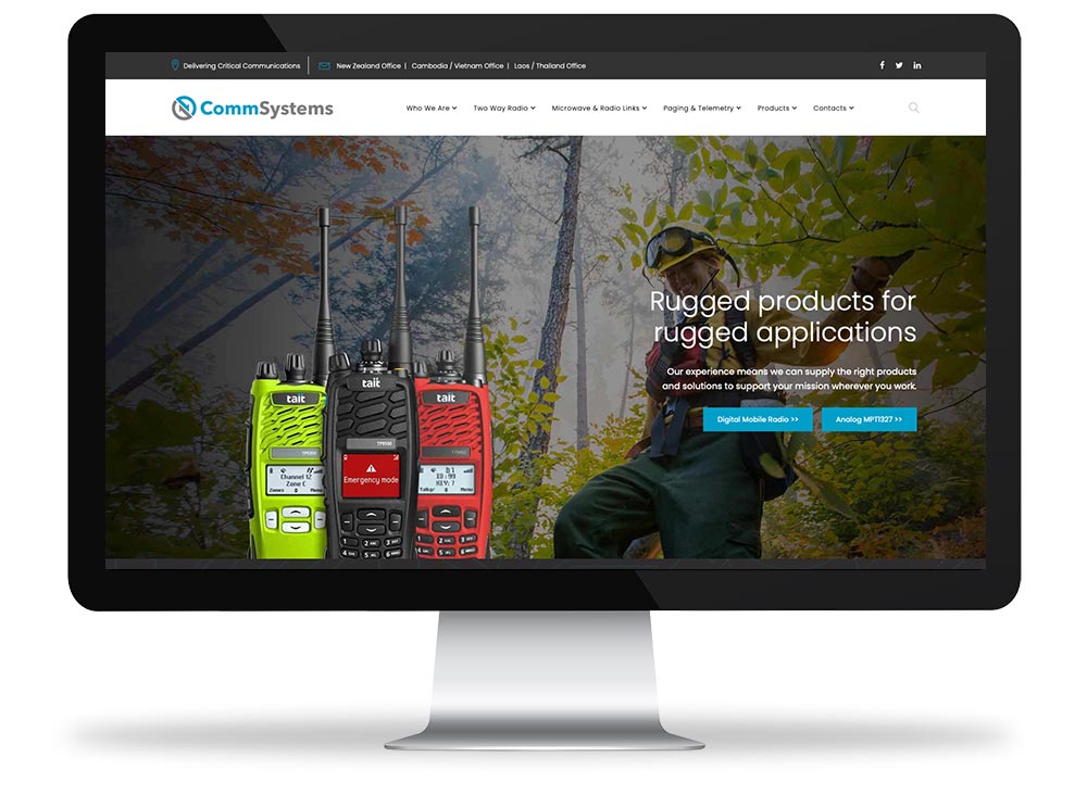 CommSystems product feature page