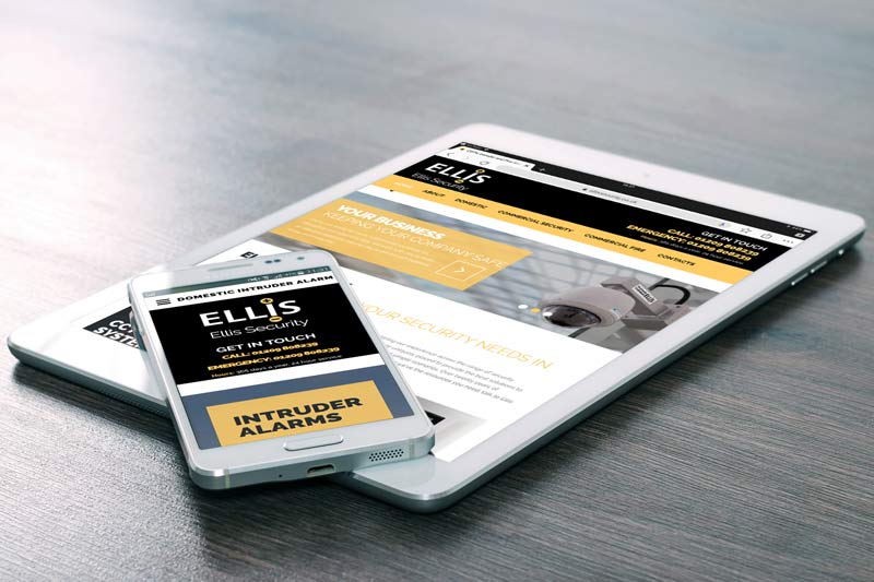 Ellis responsive website design