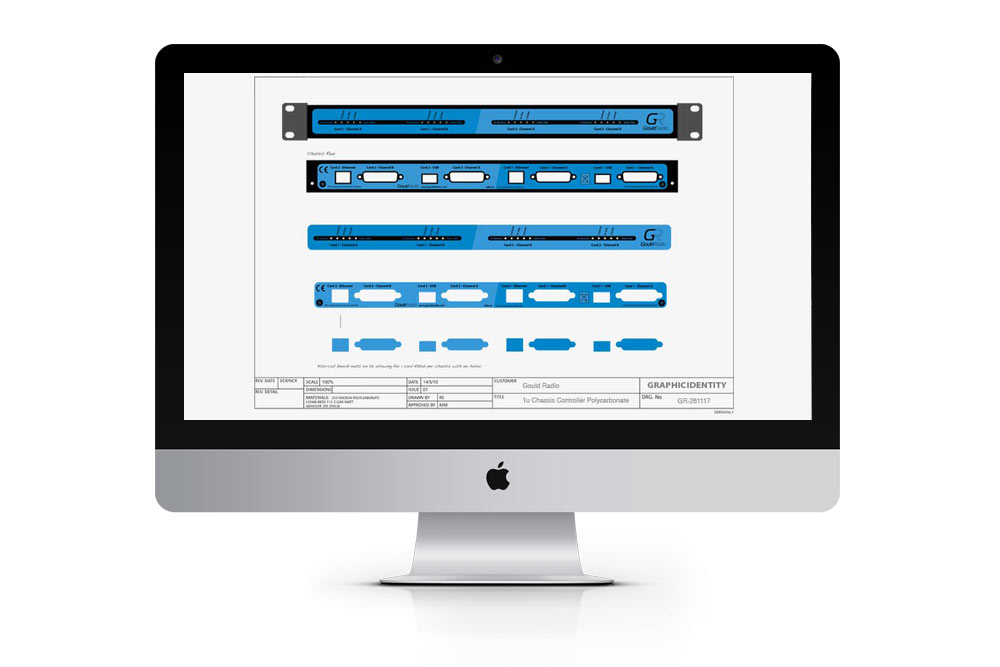 Gould-Radio chassis overlays
